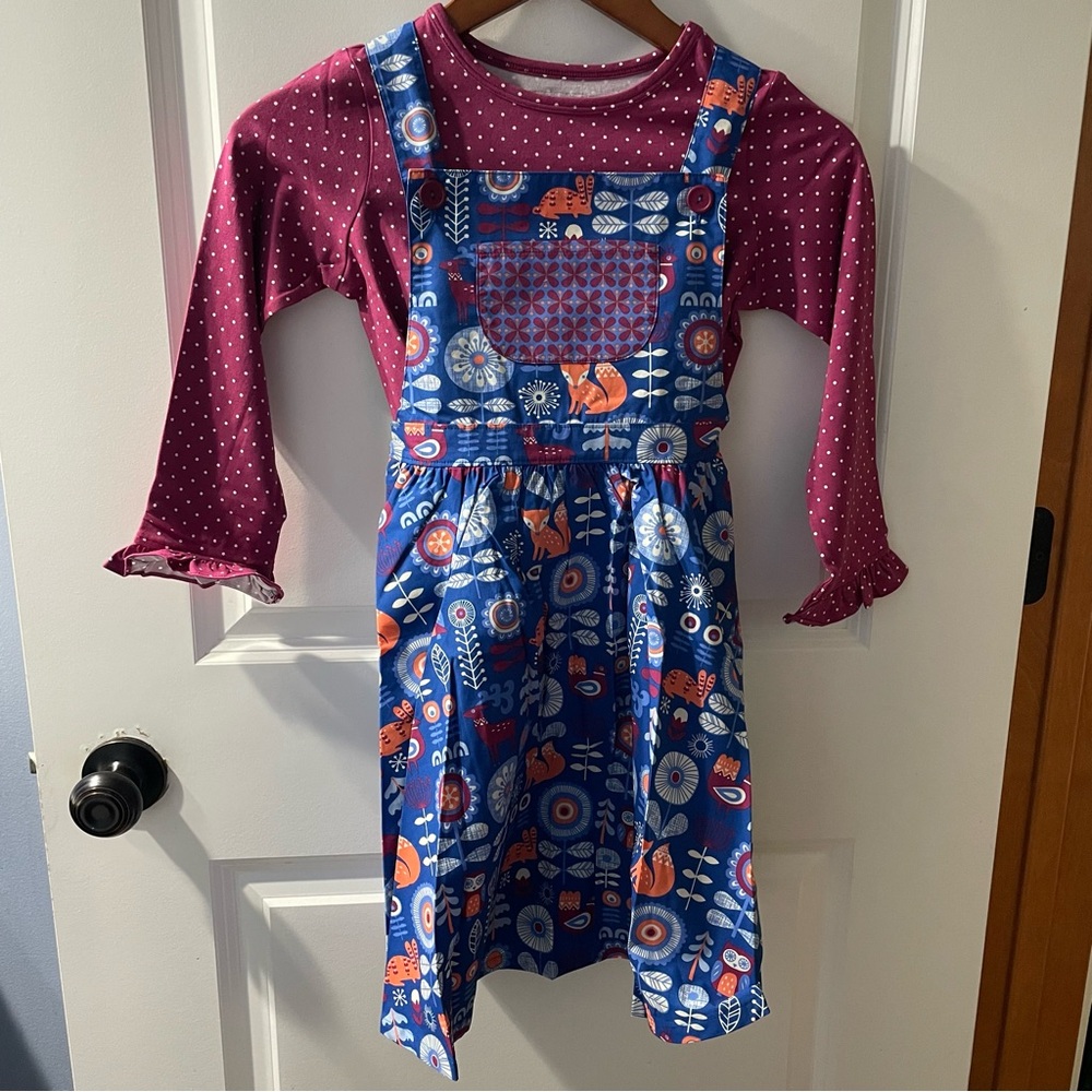 Eleanor Rose Folksy Foxes Jamie Jumper & Carlie Top Set